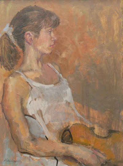 Ragazza con violino da Pat Maclaurin